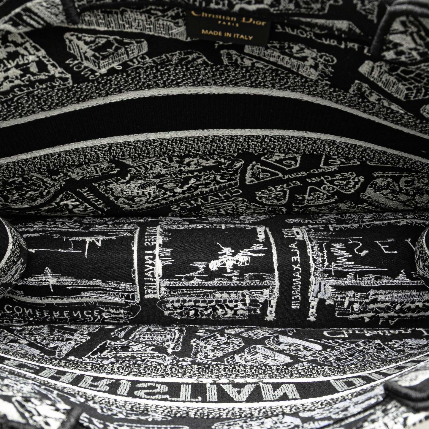 Dior Plan De Paris Book Tote