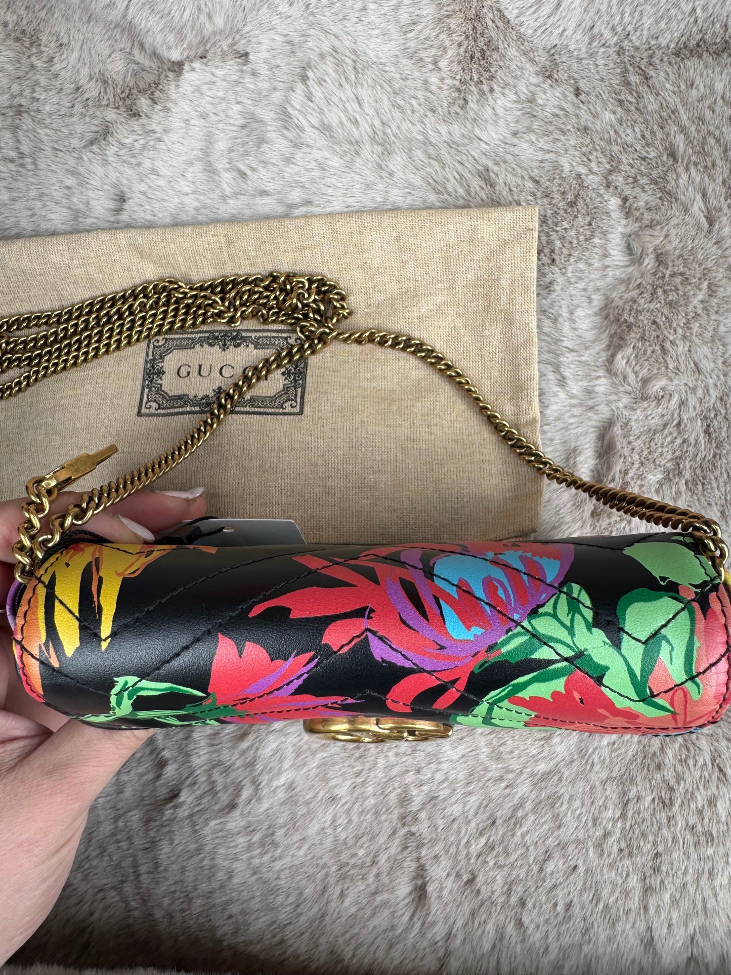 Gucci Super Mini Marmont X Ken Scott