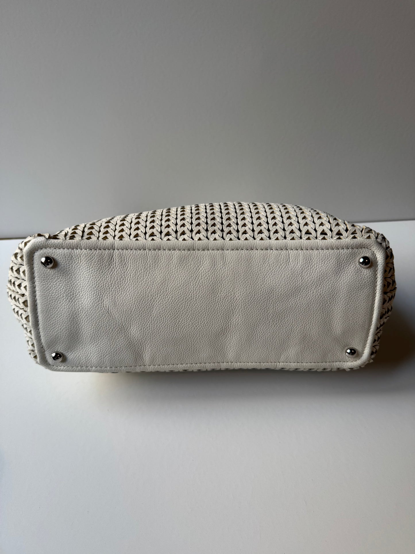 Chanel CC Woven shoulder Bag