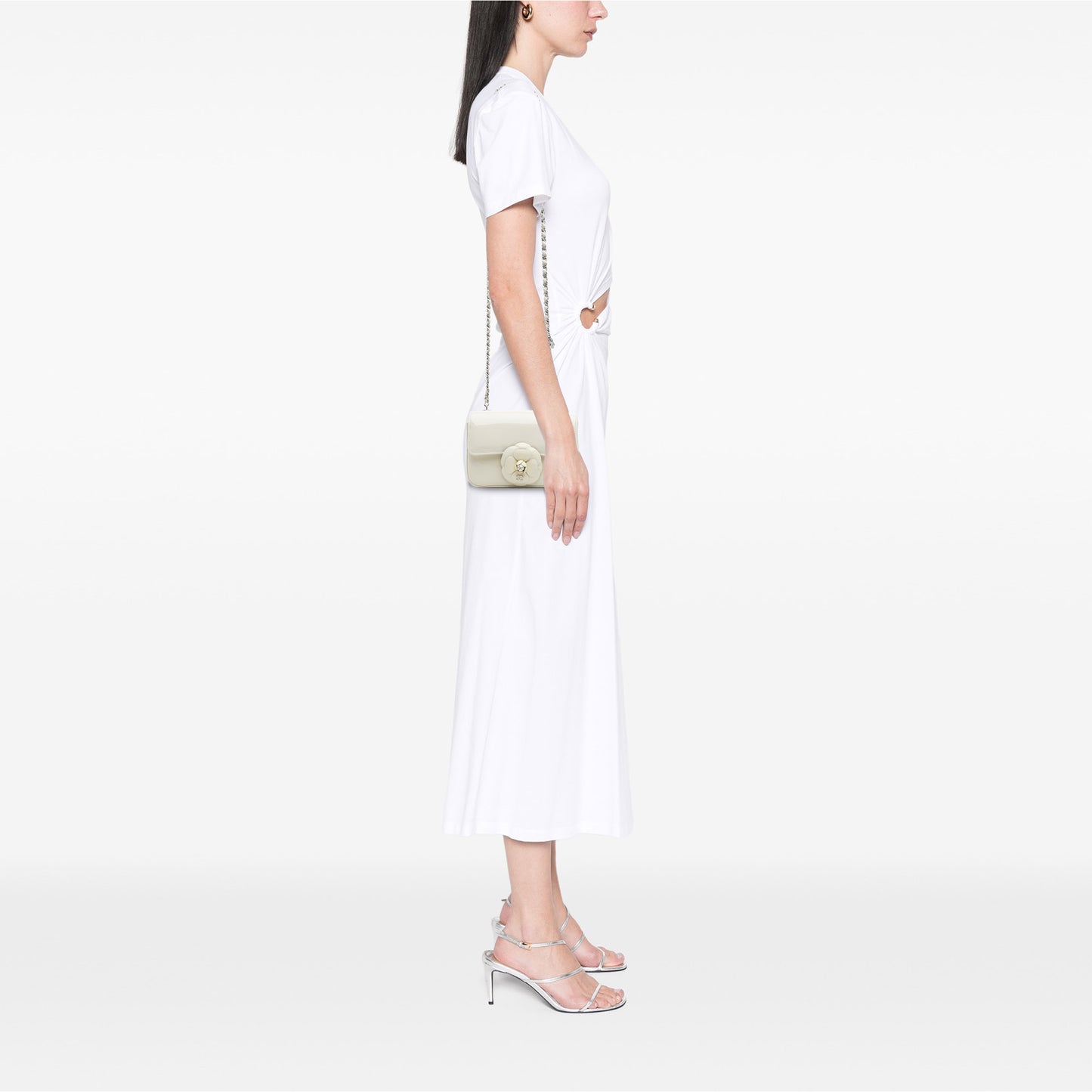 Chanel Camelia Single Flap