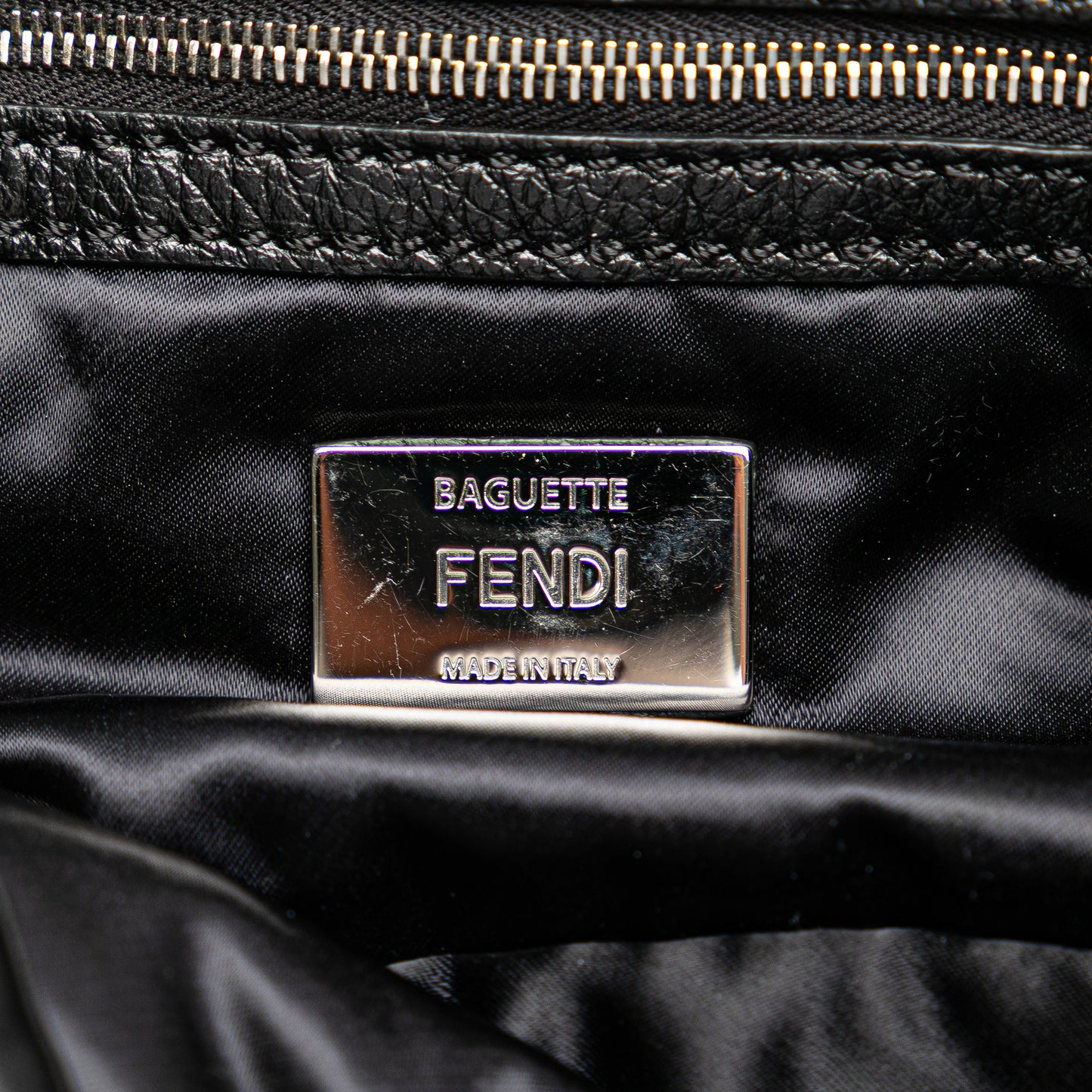 Fendi Multipocket Convertible Baguette Satchel
