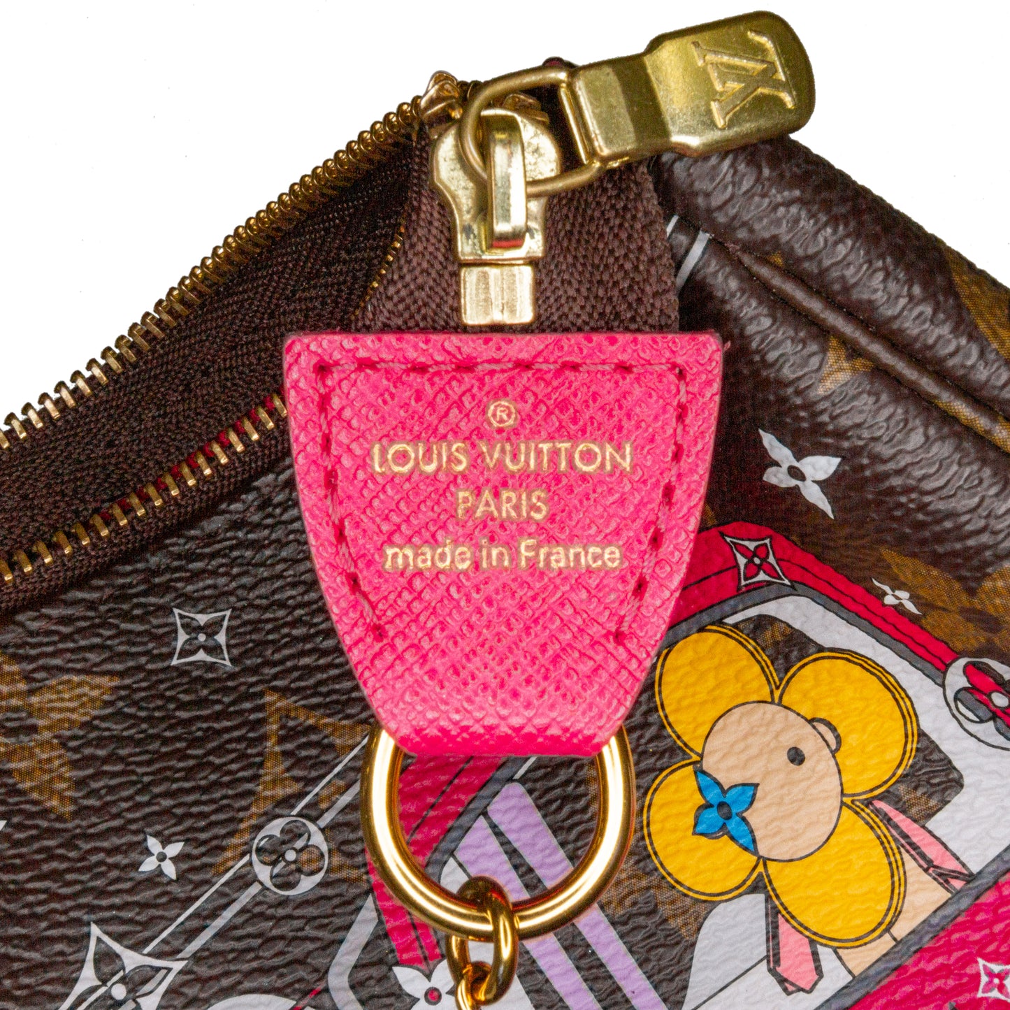 Louis Vuitton Monogram Vivienne Christmas Mini Pochette Accessoires