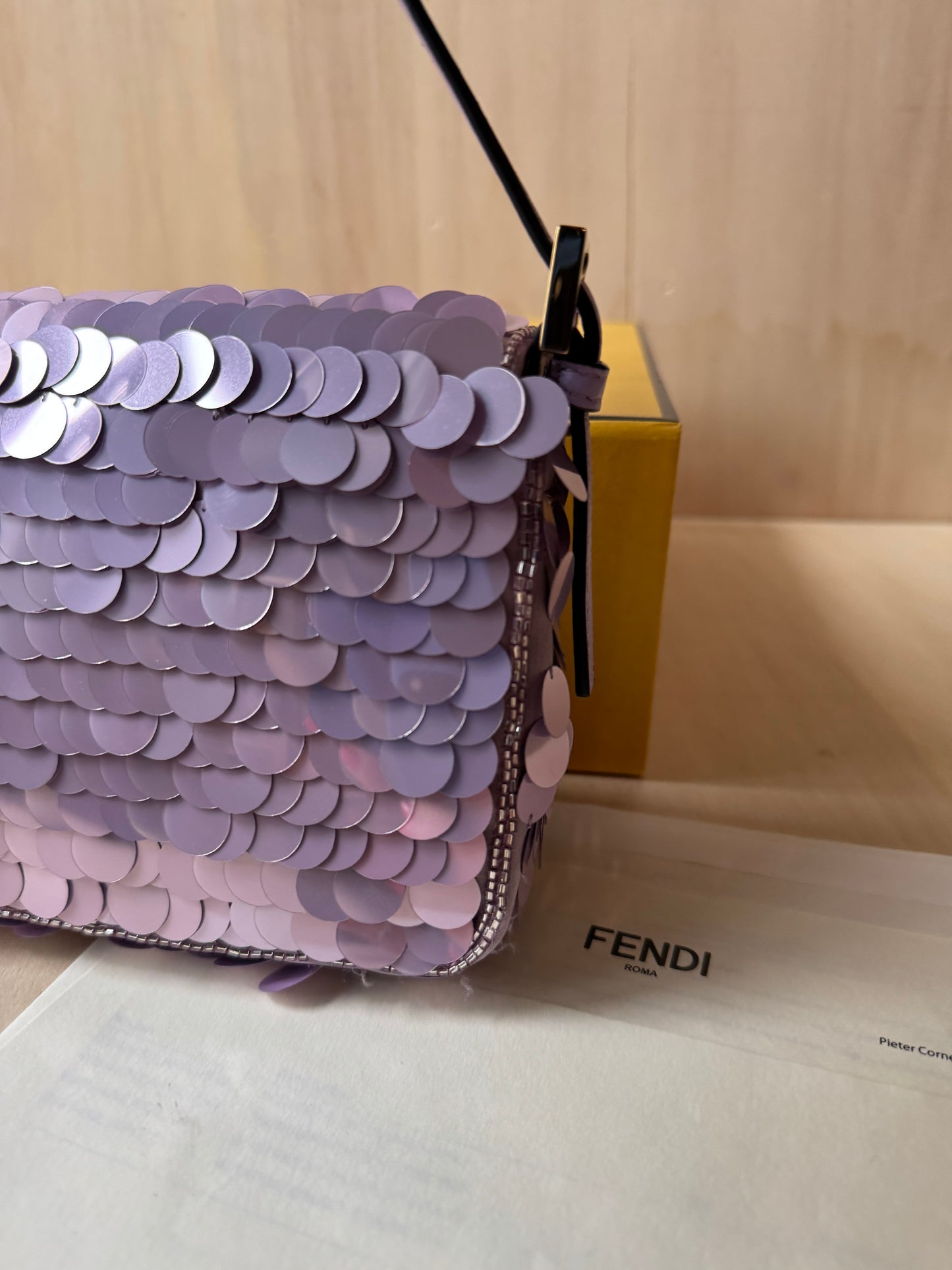 Fendi Mini Baguette Sequin