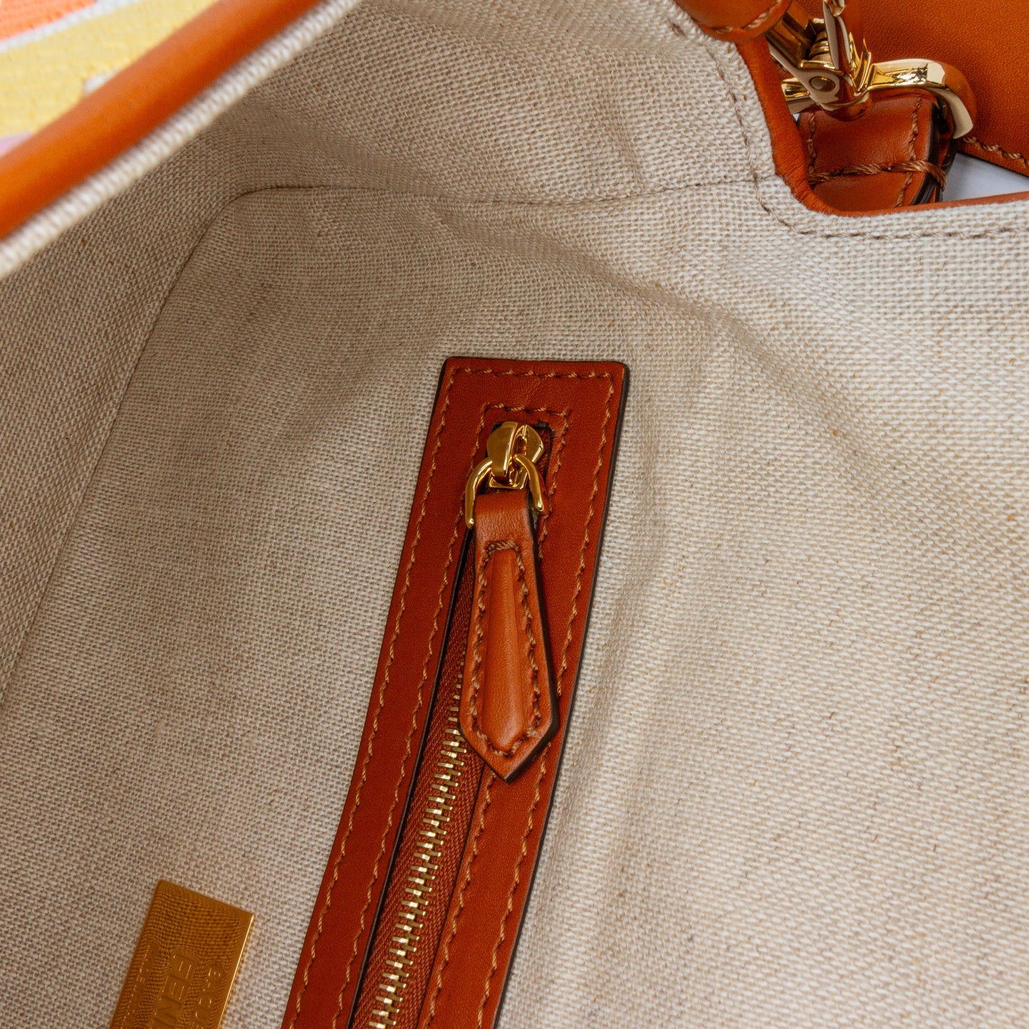 Fendi Zucca Canvas Baguette