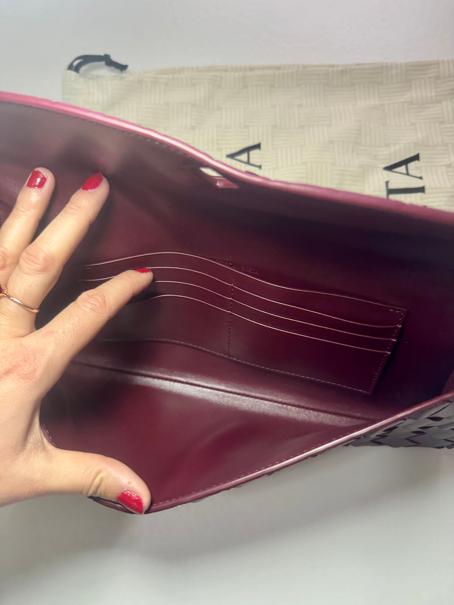 Bottega Veneta Andiamo Clutch