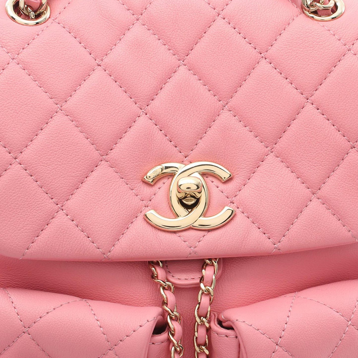 Chanel Duma Pockets Drawstring Backpack