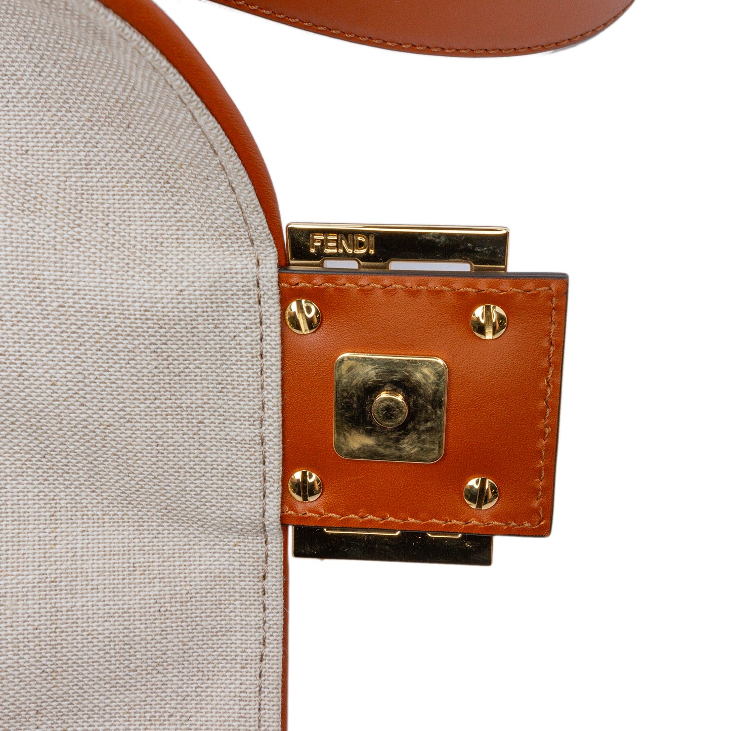 Fendi Zucca Canvas Baguette