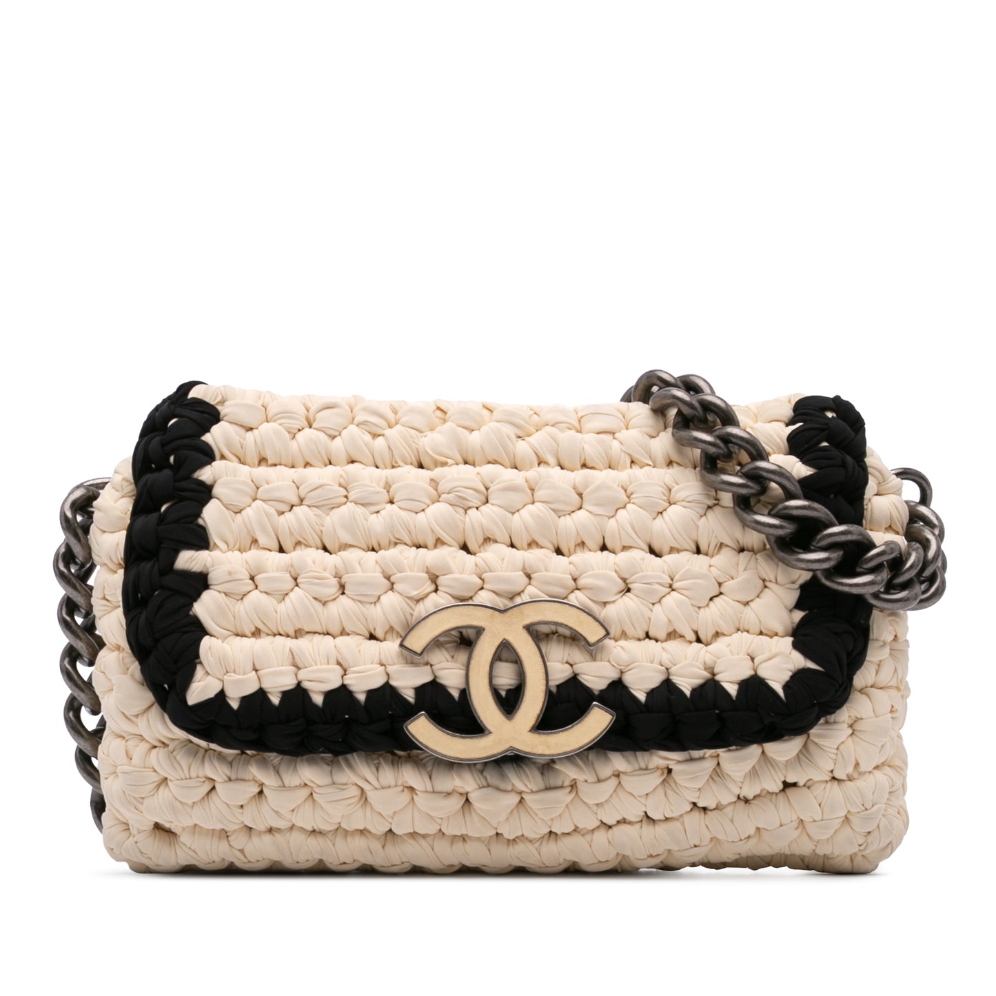Chanel Fancy Crochet Flap