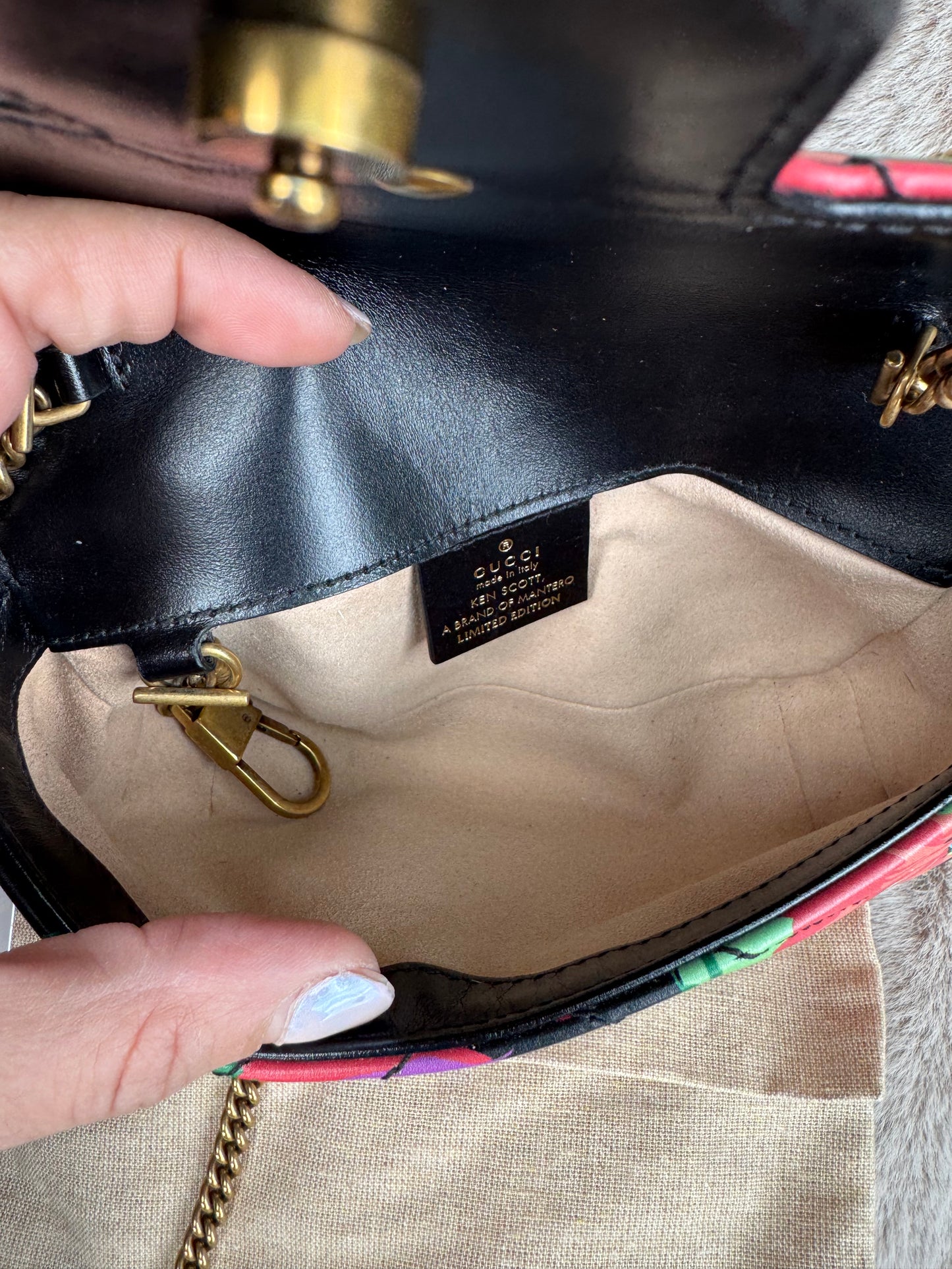 Gucci Super Mini Marmont X Ken Scott