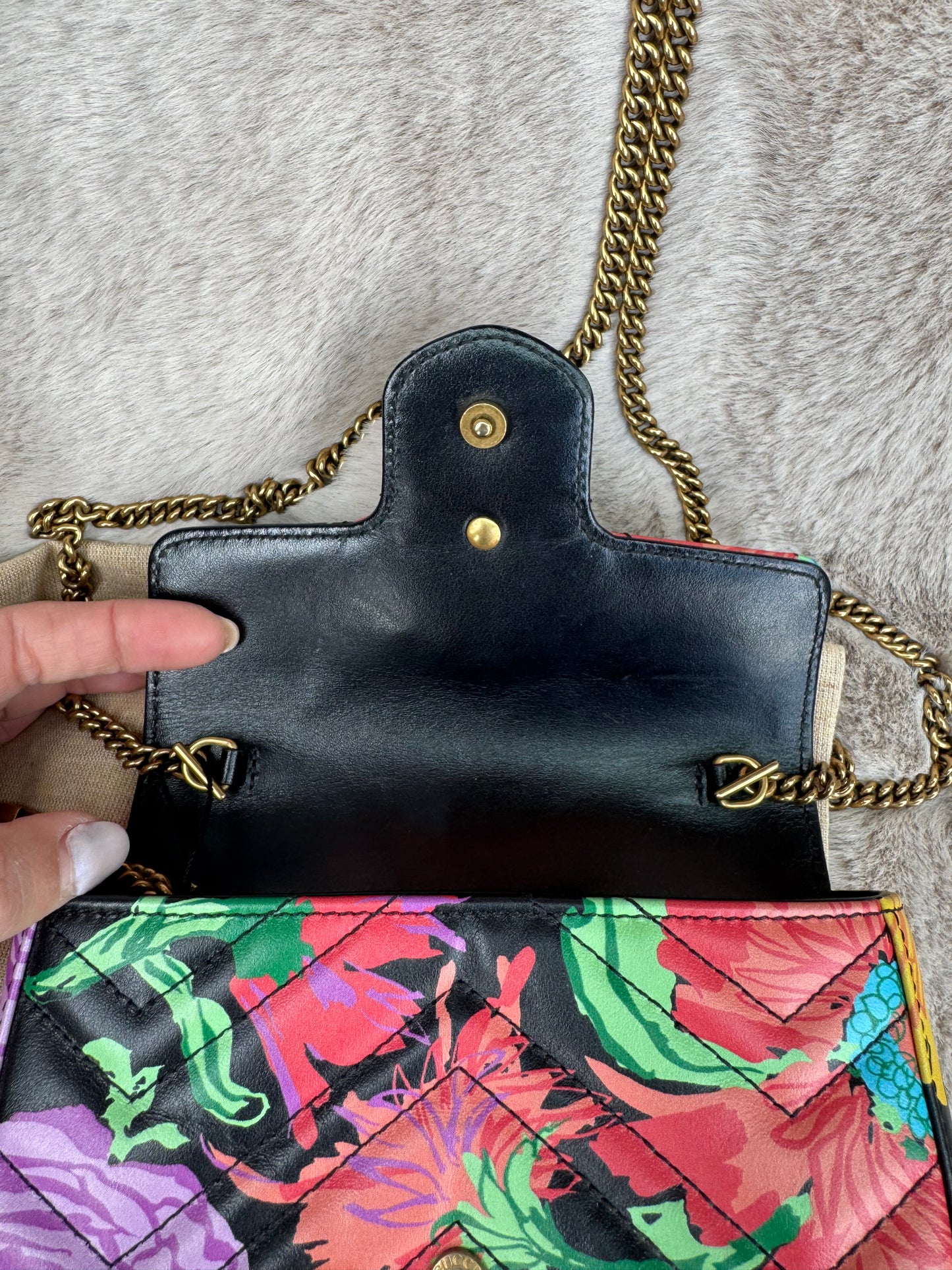 Gucci Super Mini Marmont X Ken Scott