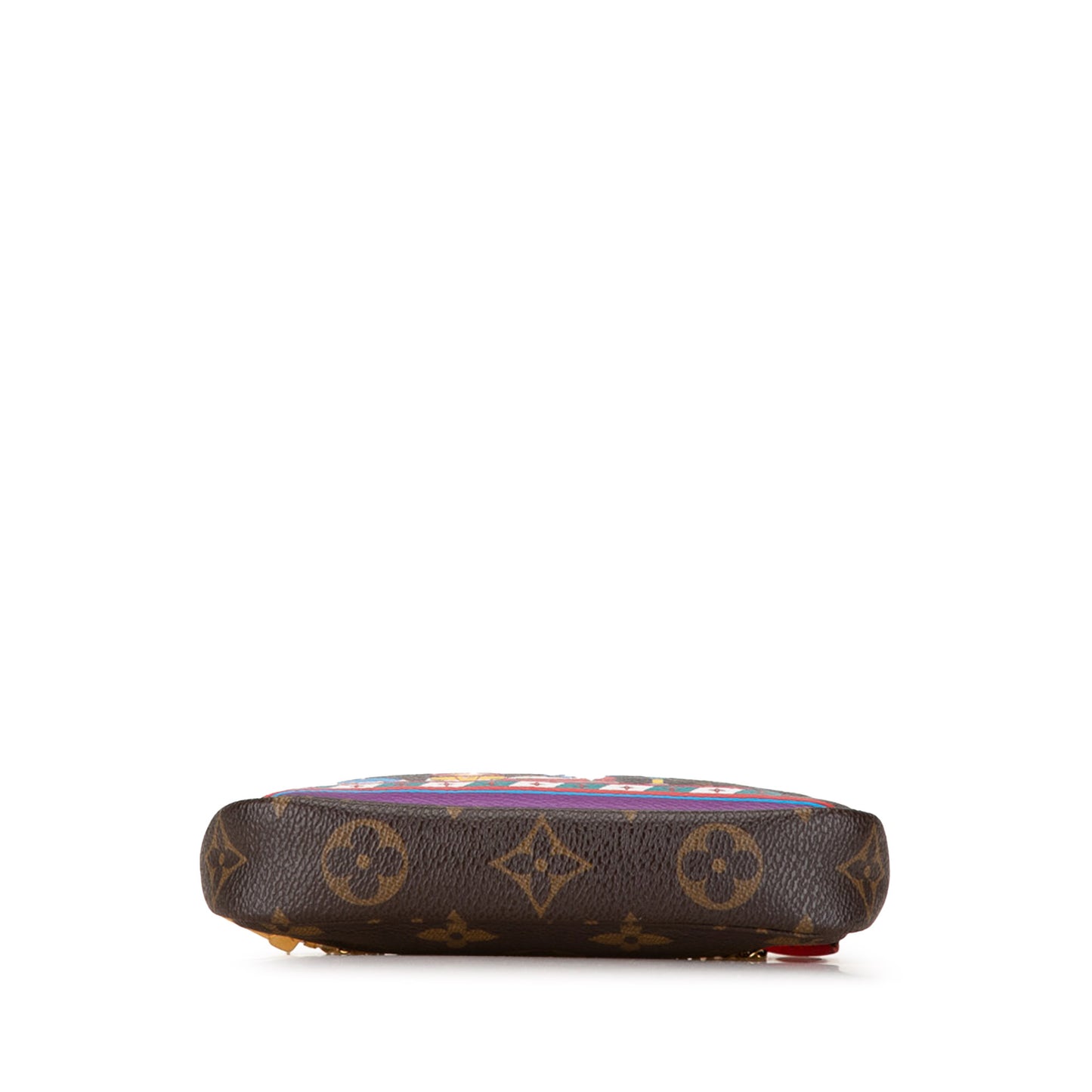 Louis Vuitton Monogram Vivienne Christmas Mini Pochette Accessoires