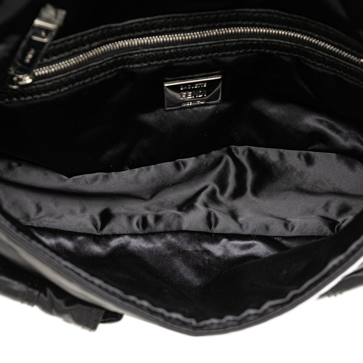 Fendi Multipocket Convertible Baguette Satchel