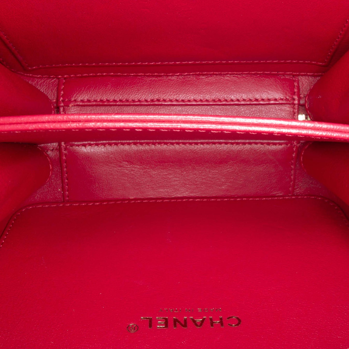 Chanel Caviar Filigree Vanity Case
