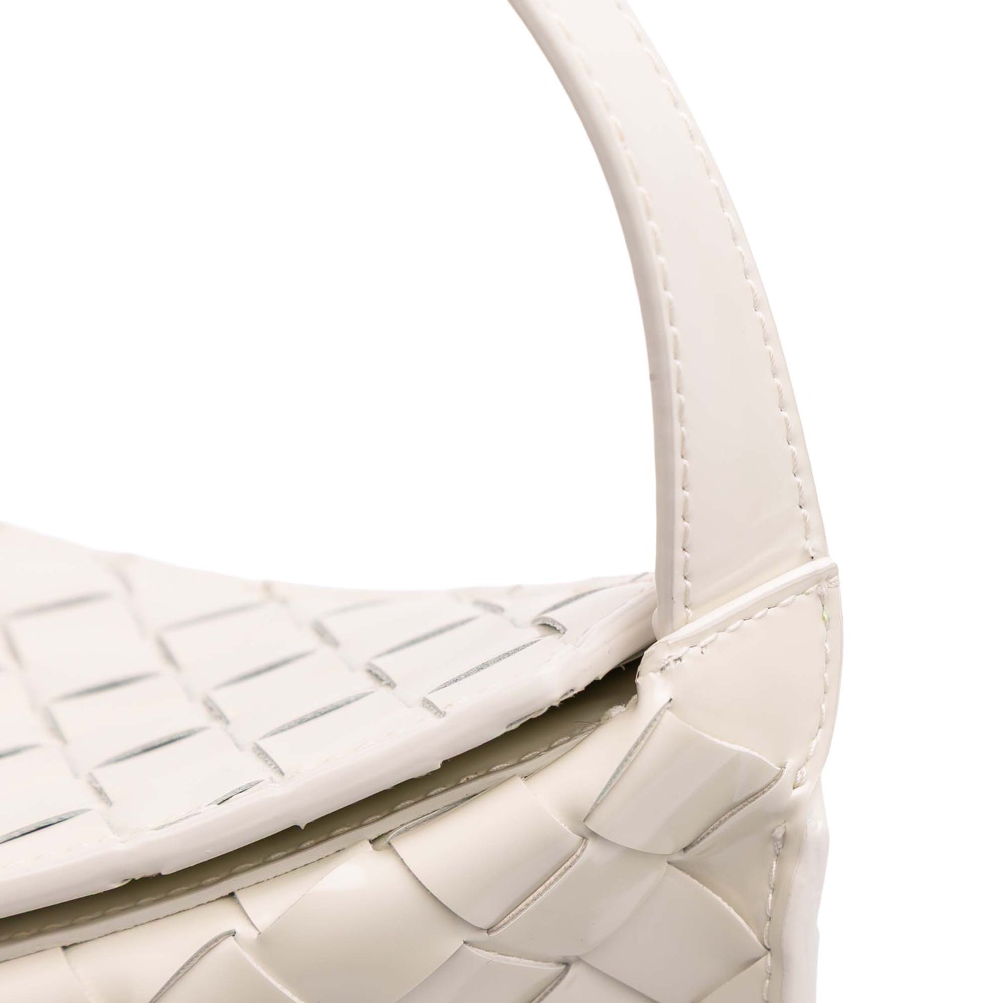 Bottega Veneta Intrecciato Cradle Fold Over Shoulder Bag