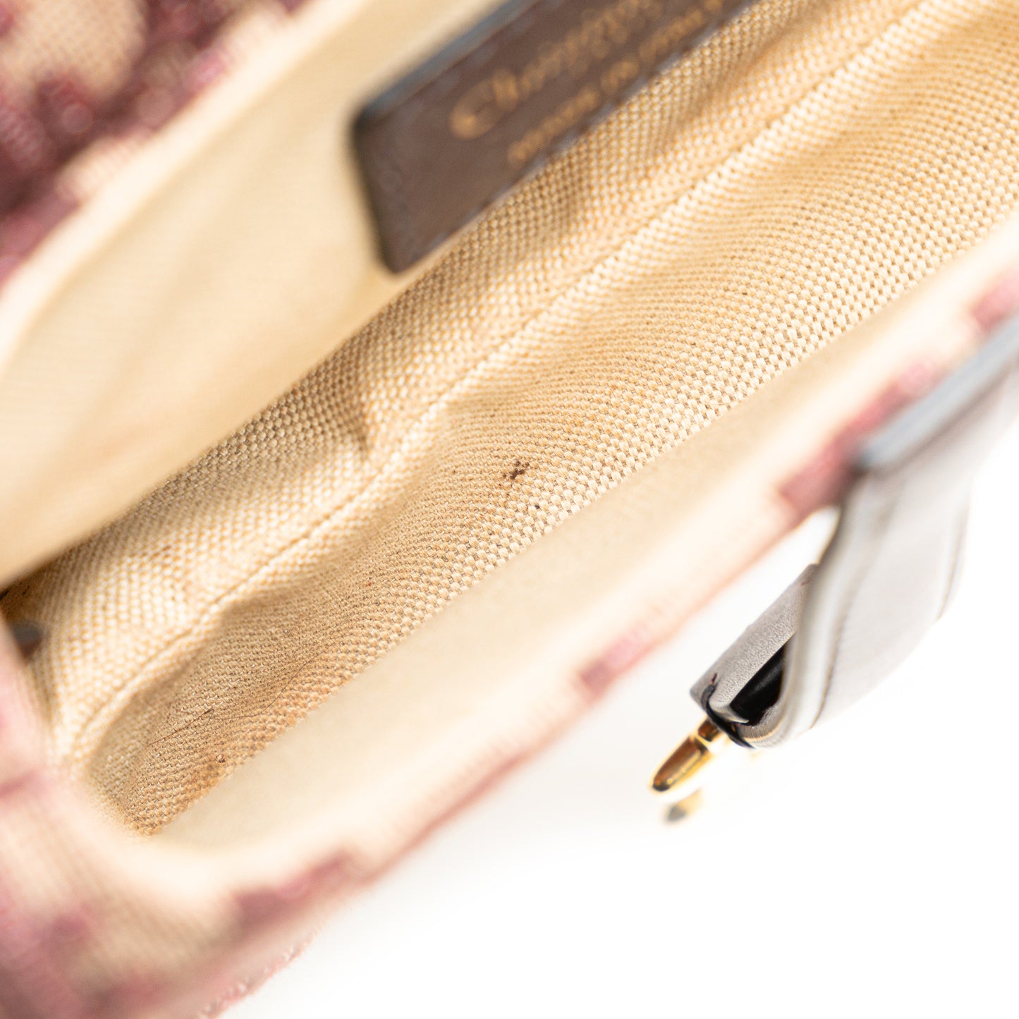 Dior Mini Saddle Jacquard