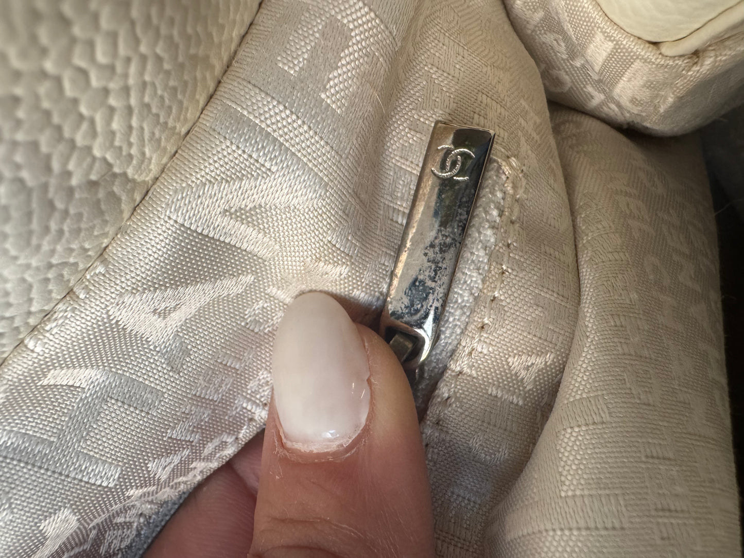 Chanel CC Woven shoulder Bag