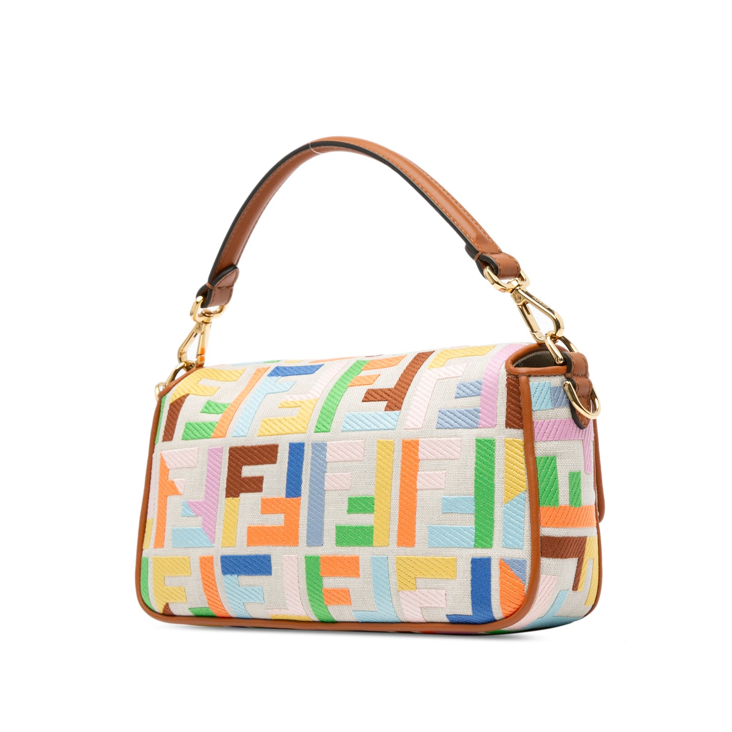 Fendi Zucca Canvas Baguette
