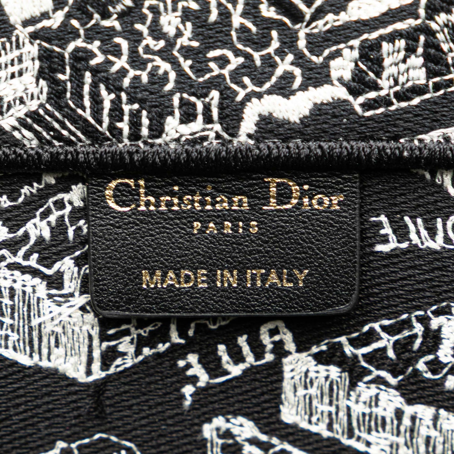 Dior Plan De Paris Book Tote