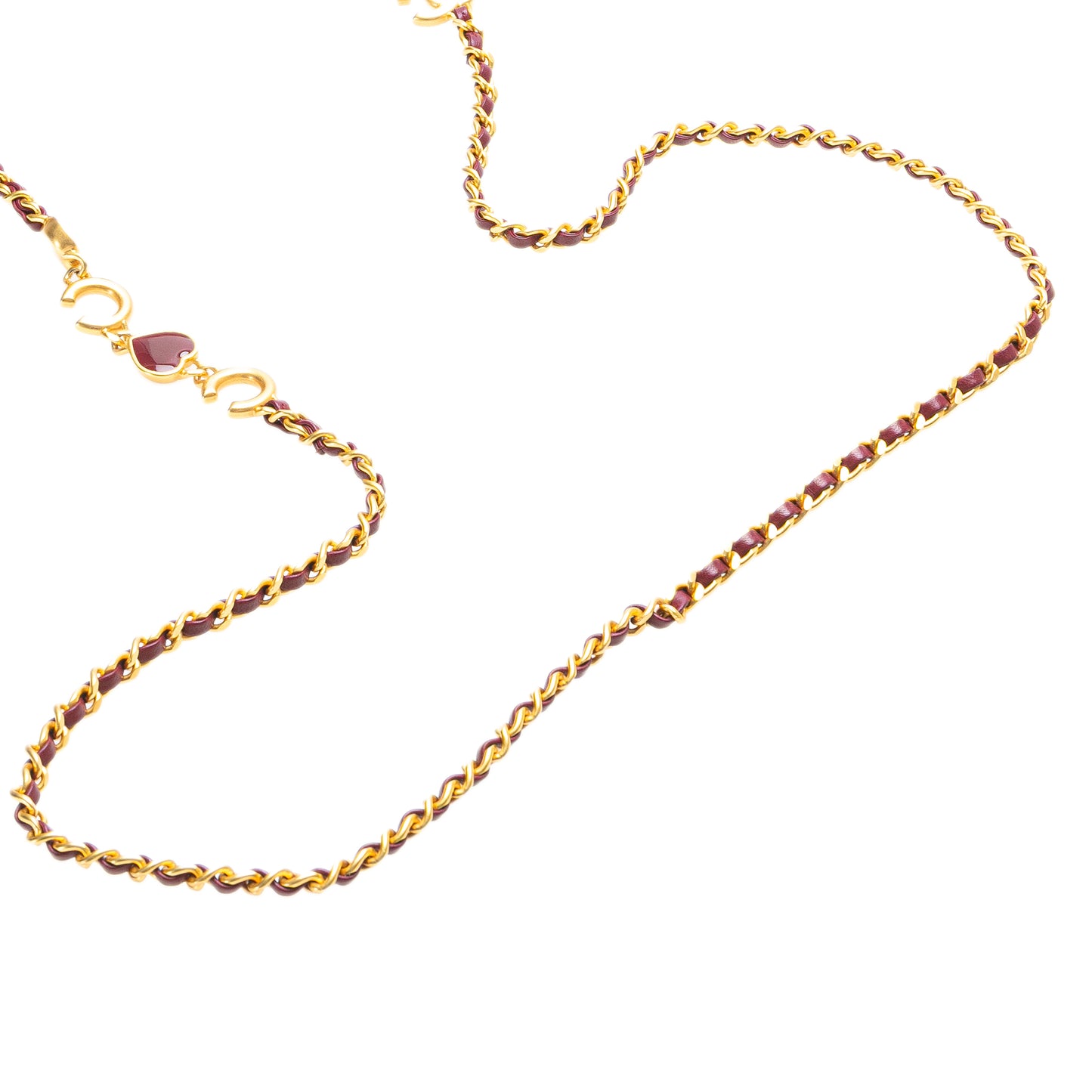 Chanel Mini Square Coco Heart Chain Flap