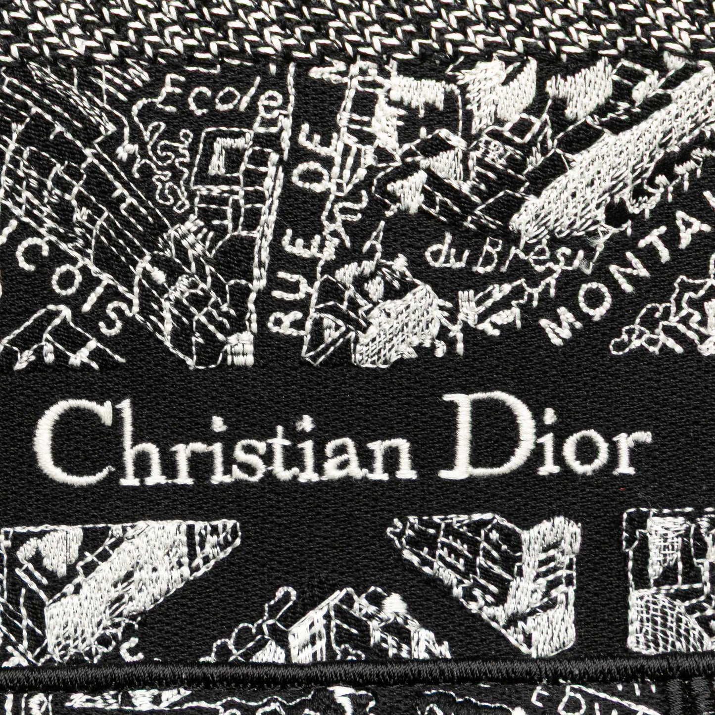 Dior Plan De Paris Book Tote