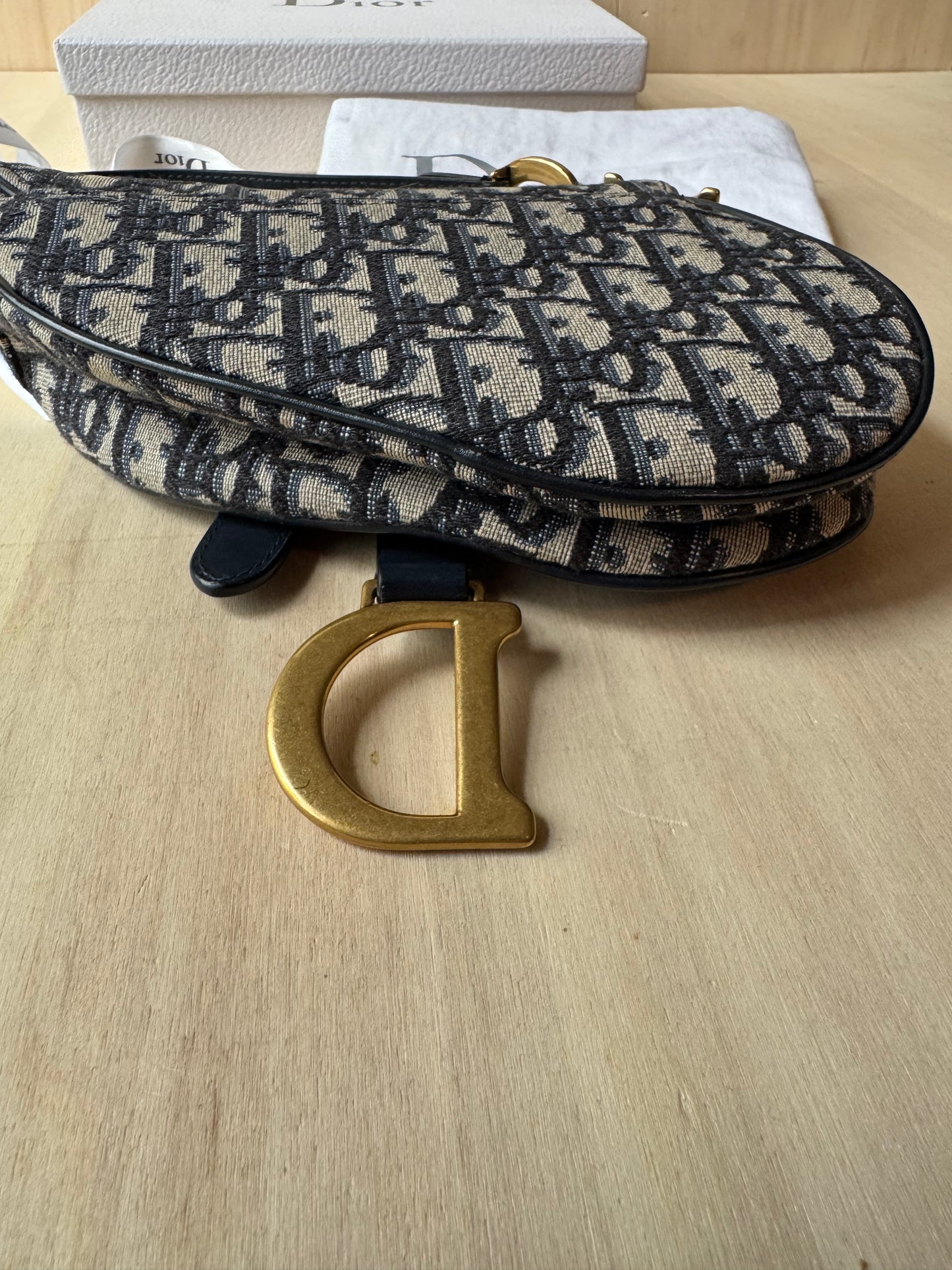Dior Mini Saddle Jaquard