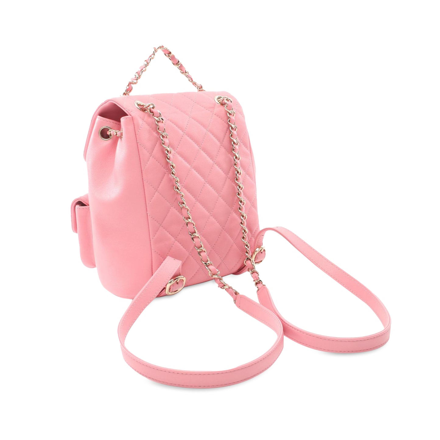 Chanel Duma Pockets Drawstring Backpack