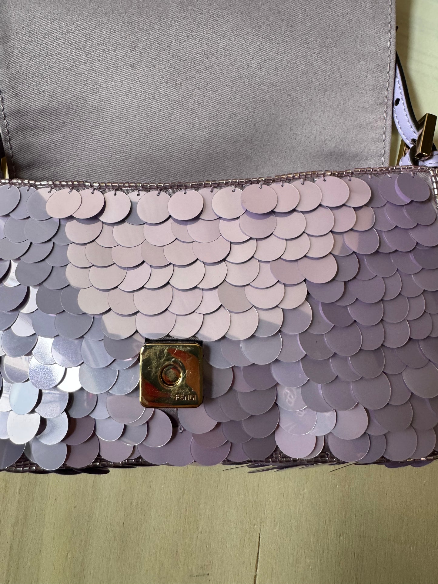 Fendi Mini Baguette Sequin