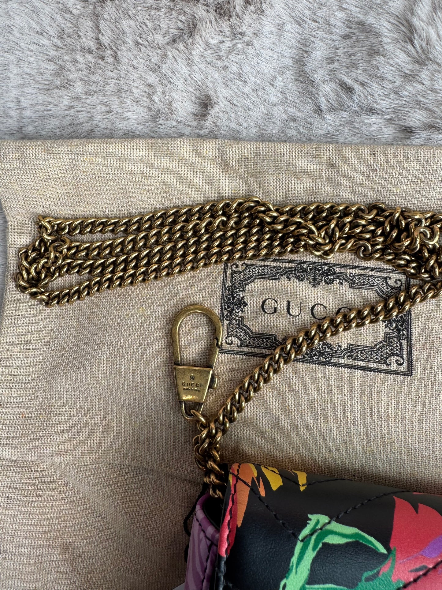 Gucci Super Mini Marmont X Ken Scott