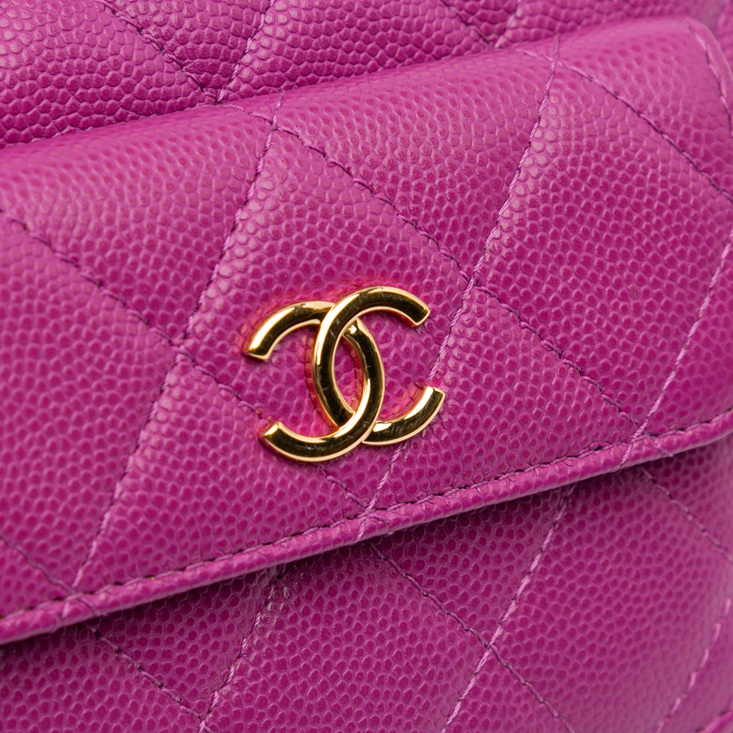 Chanel Quilted Caviar Polly Pocket Hobo