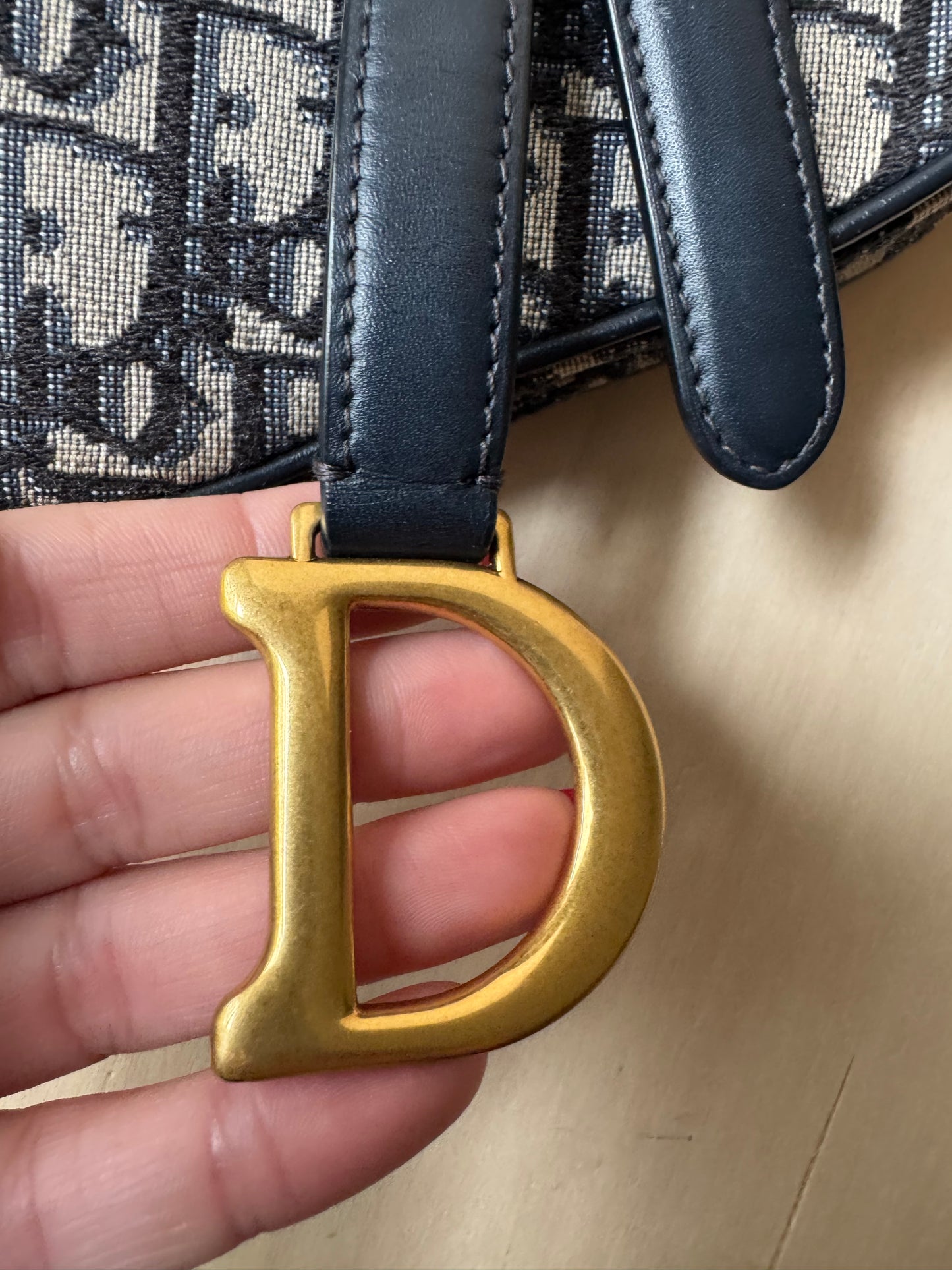 Dior Mini Saddle Jaquard