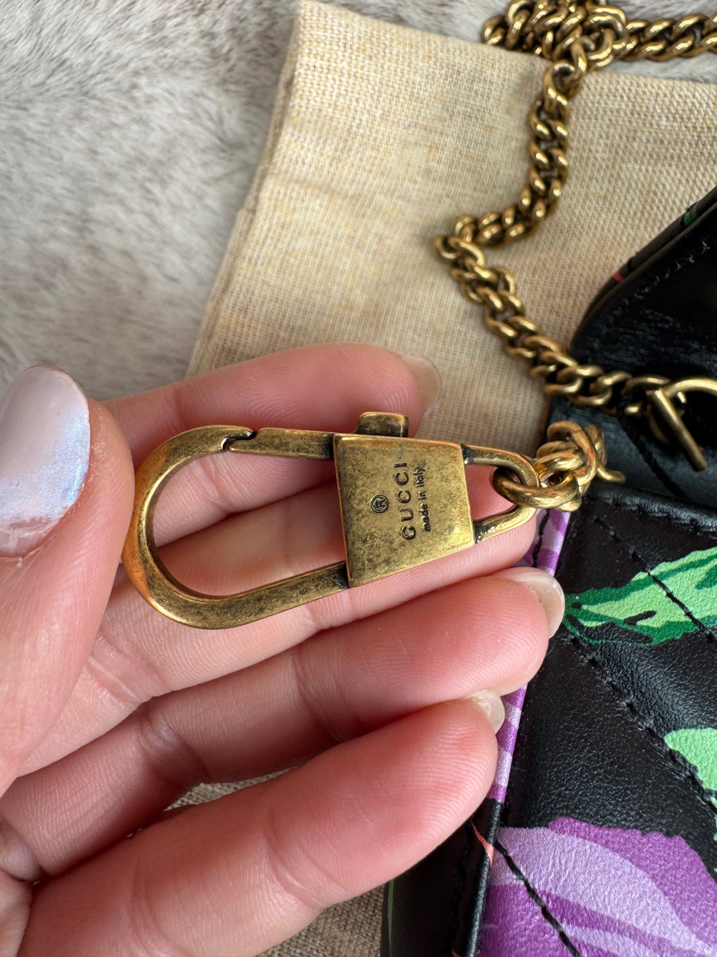 Gucci Super Mini Marmont X Ken Scott
