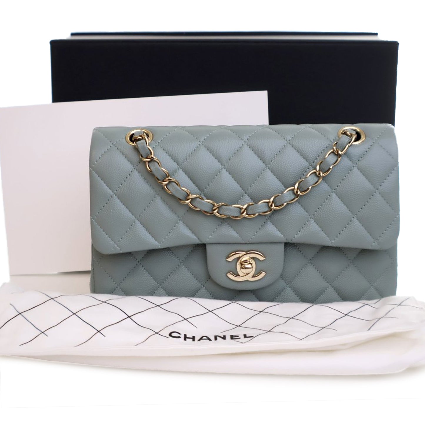 Chanel Classic Caviar Double Flap