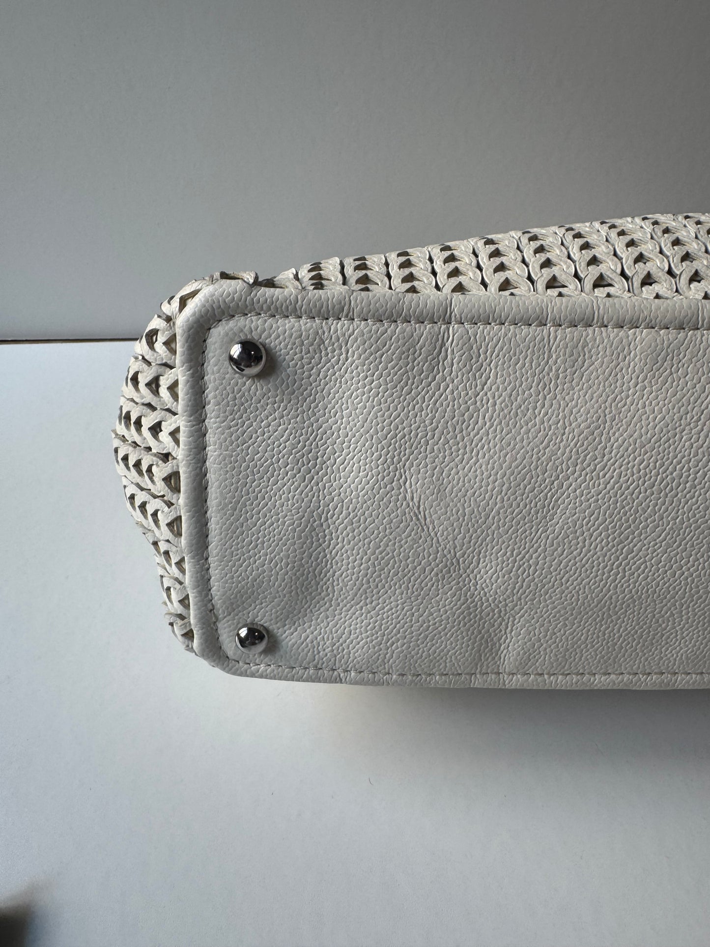 Chanel CC Woven shoulder Bag