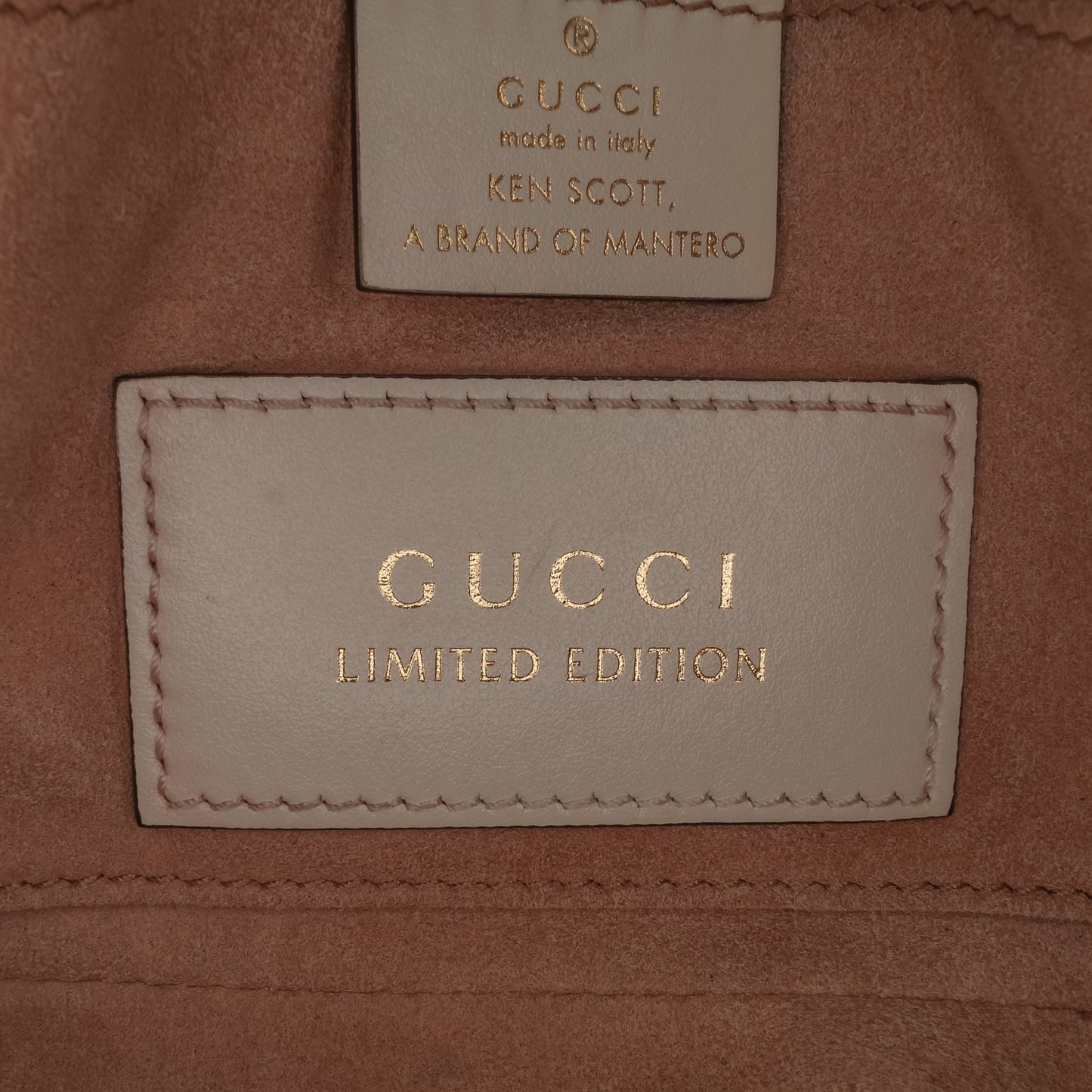 Gucci x Ken Scott GG Marmont Floral Printed Flap Crossbody