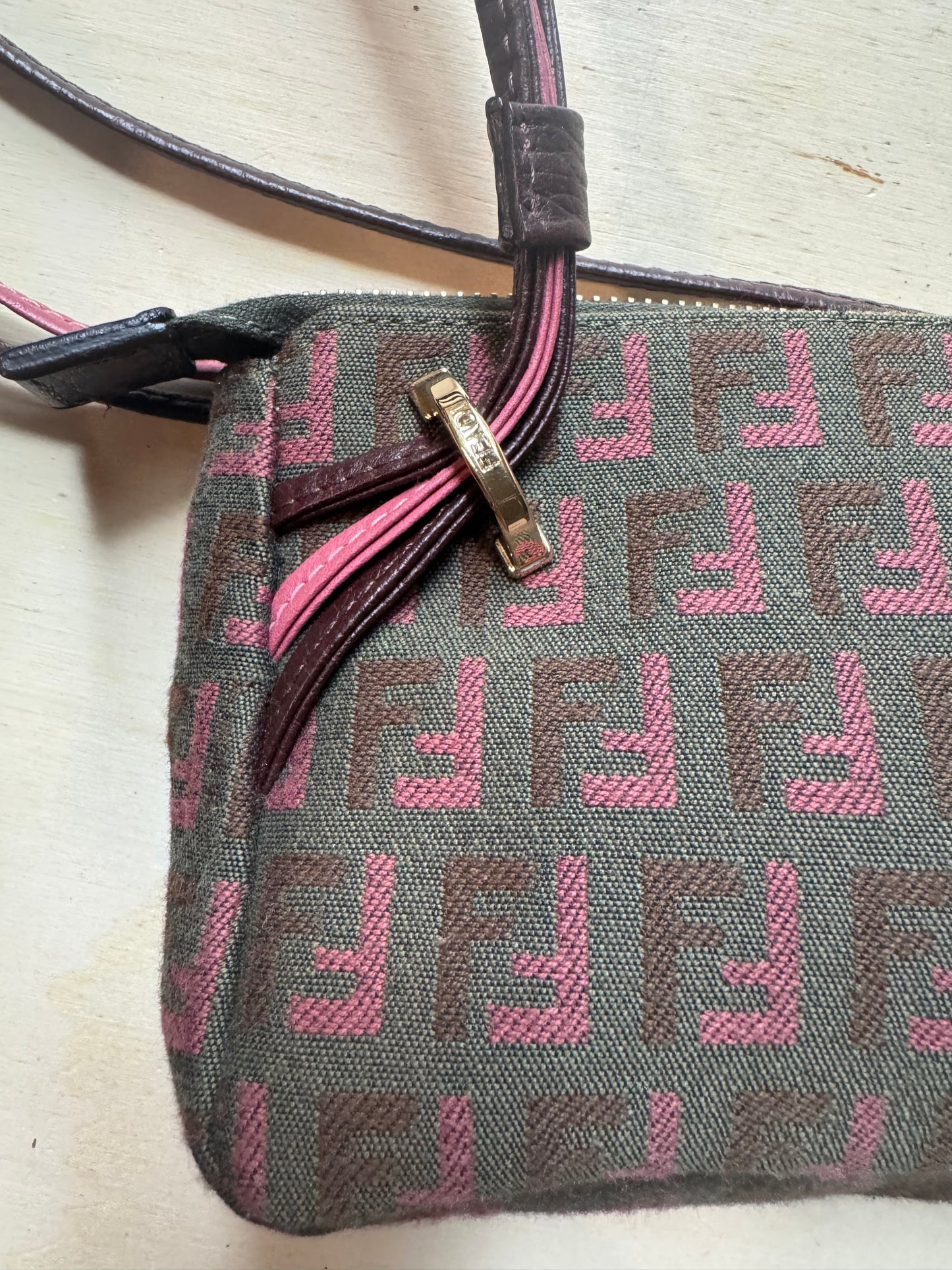 Fendi Zucchino multicolor pochette