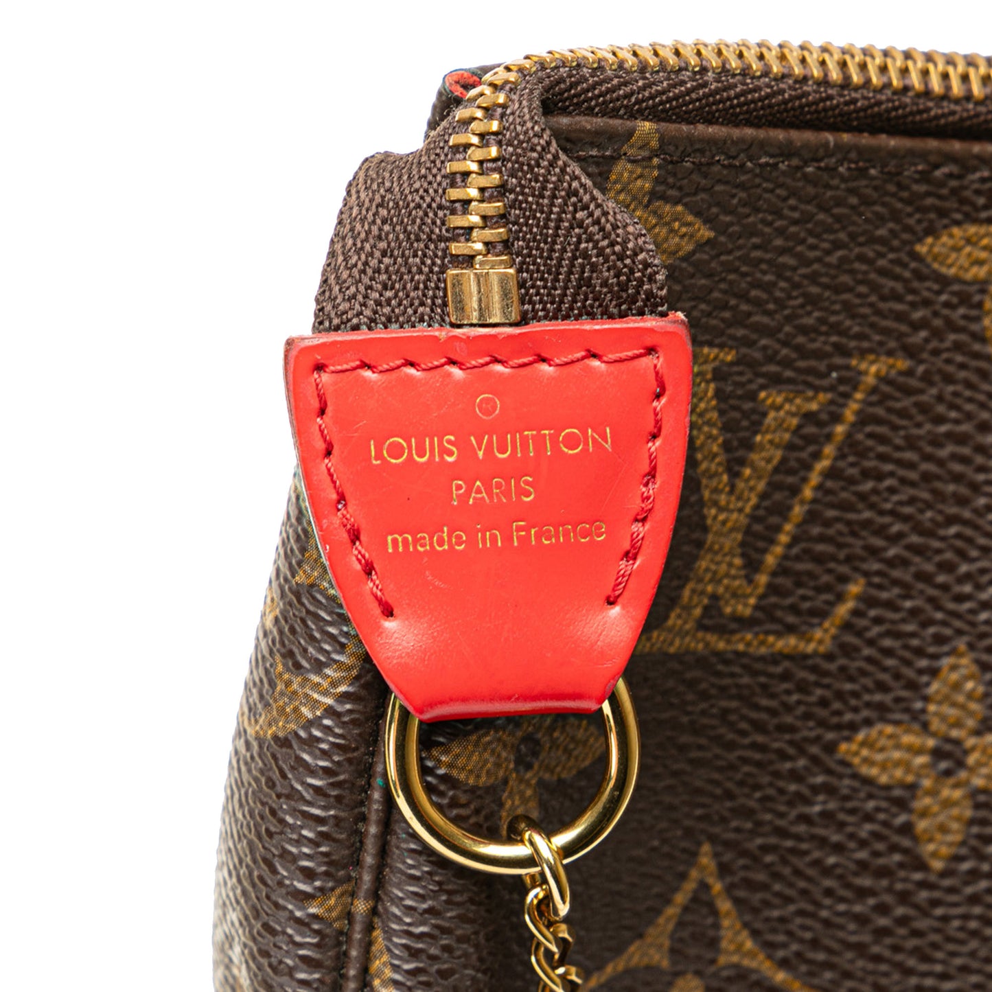Louis Vuitton Monogram Vivienne Christmas Mini Pochette Accessoires