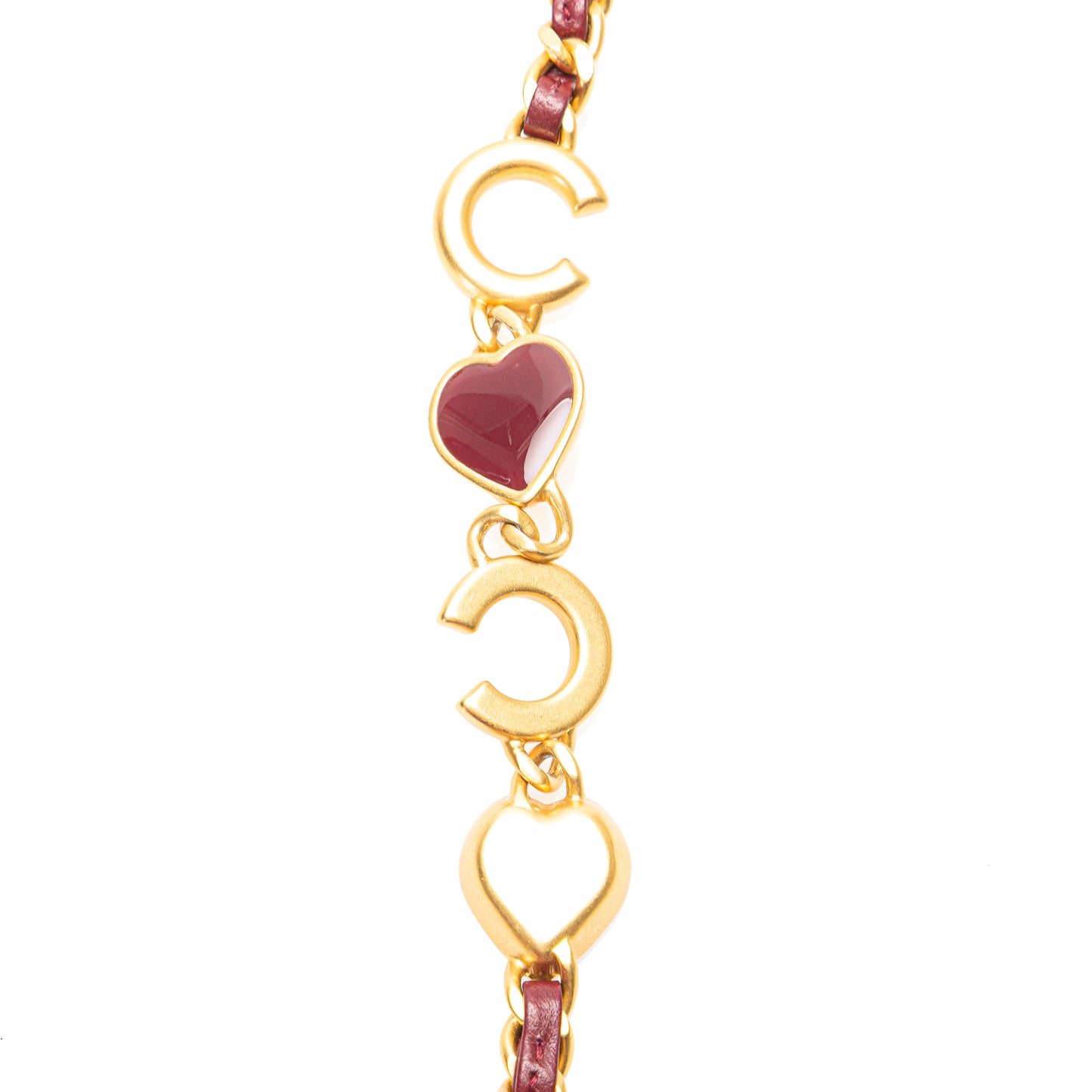 Chanel Mini Square Coco Heart Chain Flap