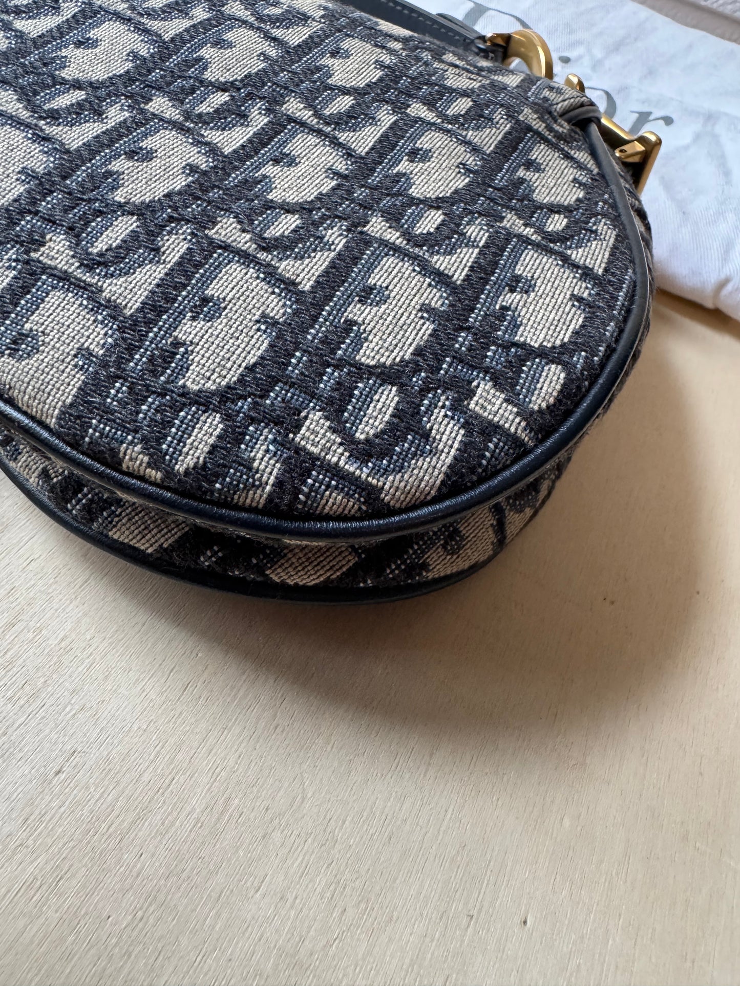 Dior Mini Saddle Jaquard