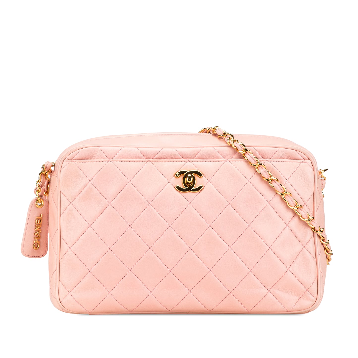 Chanel CC Quilted Camera Crossbody
