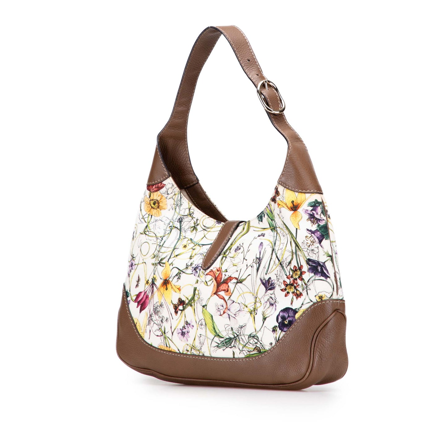 Gucci Flora Jackie O Bouvier Crossbody