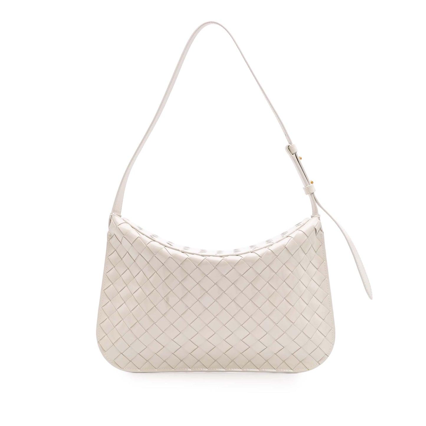 Bottega Veneta Intrecciato Cradle Fold Over Shoulder Bag