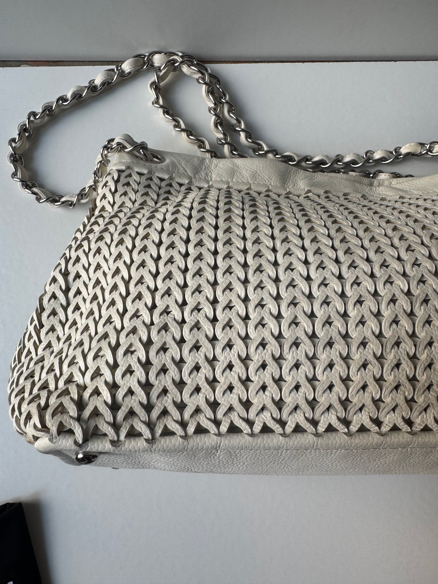 Chanel CC Woven shoulder Bag