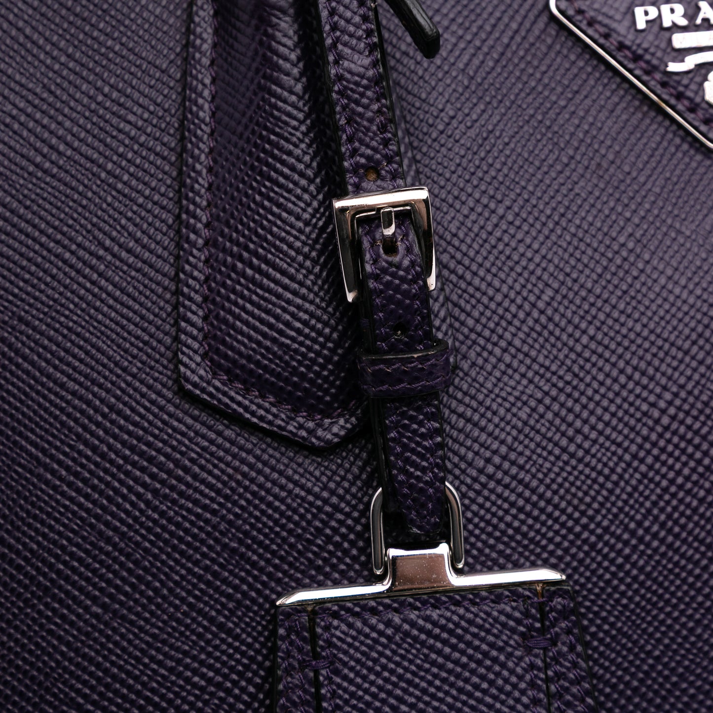 Prada Turnlock Twin Satchel