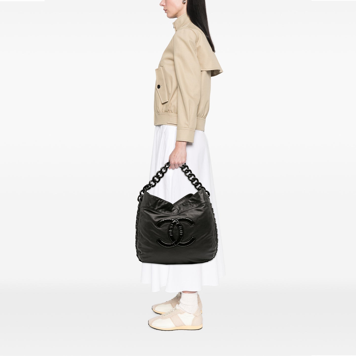 Chanel Modern Chain Rhodoid Hobo