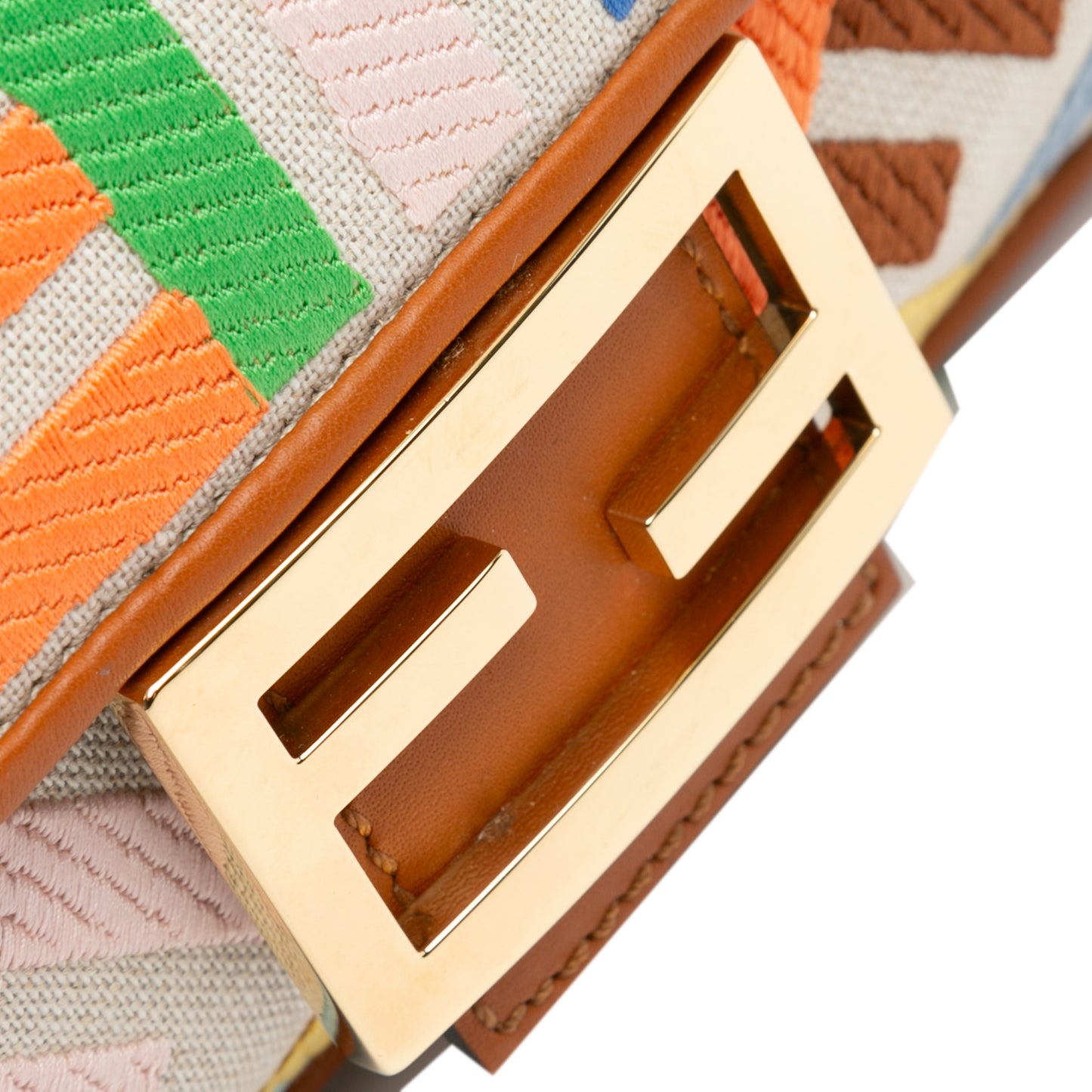 Fendi Zucca Canvas Baguette