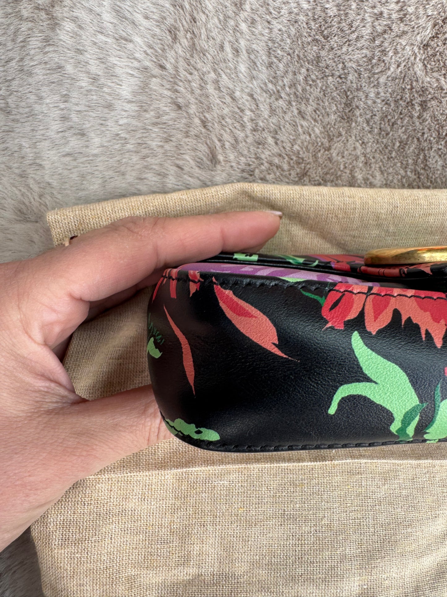 Gucci Super Mini Marmont X Ken Scott