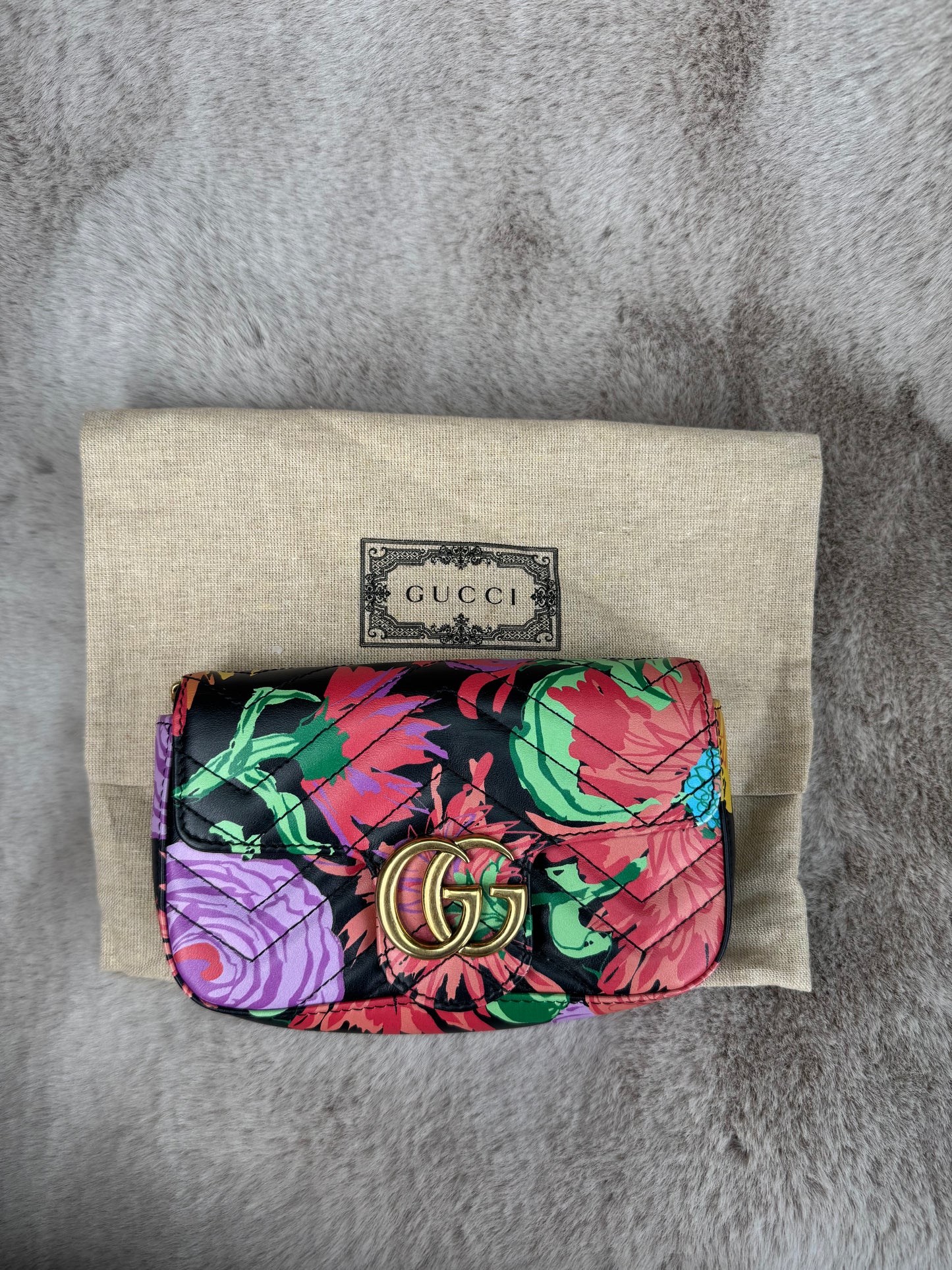 Gucci Super Mini Marmont X Ken Scott