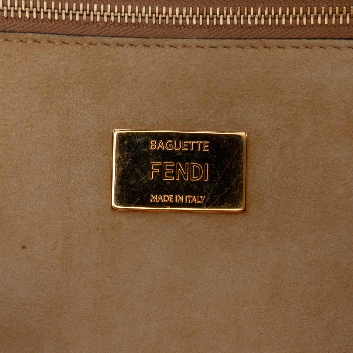 Fendi Metal Stitch Baguette