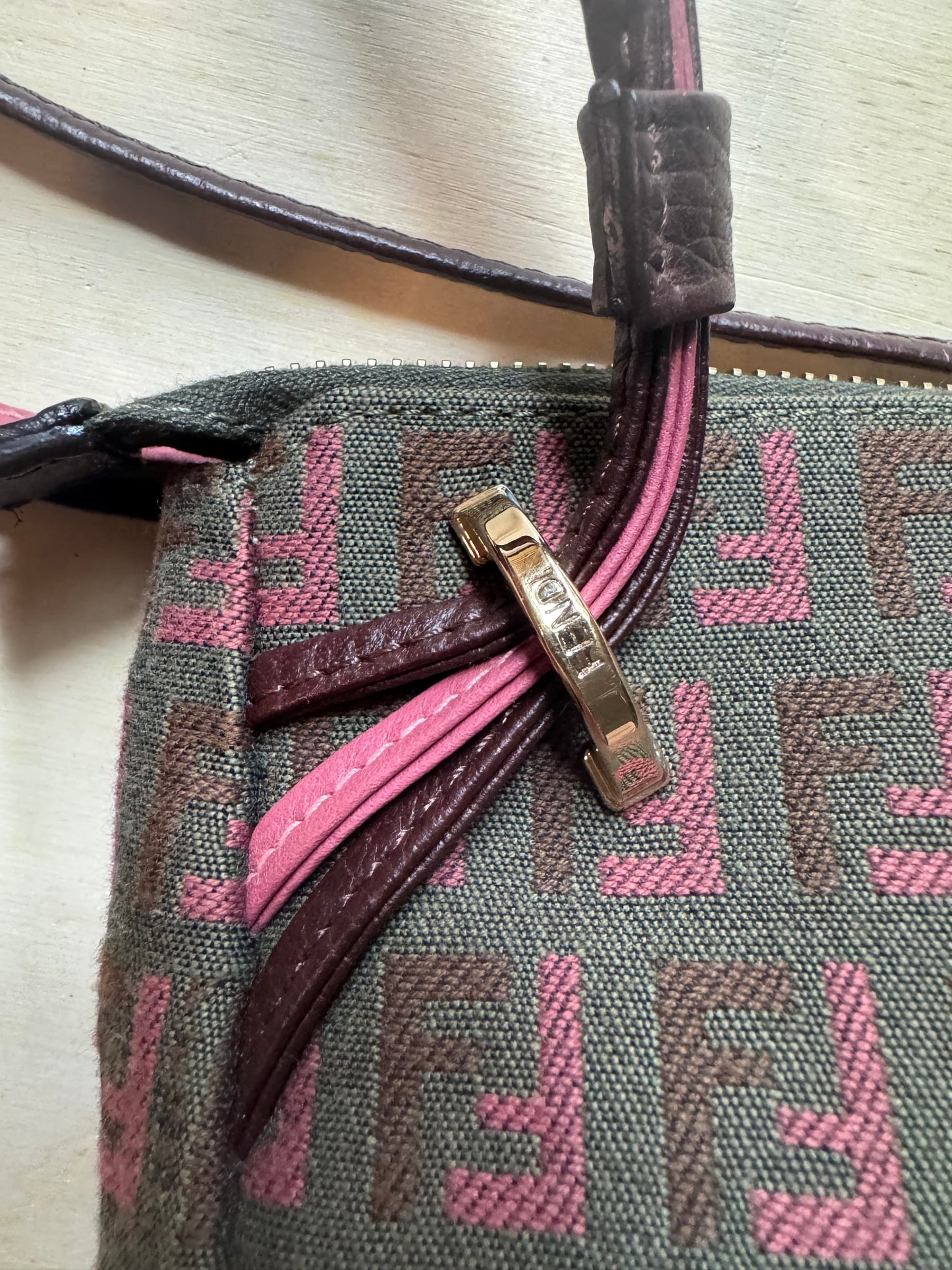 Fendi Zucchino multicolor pochette