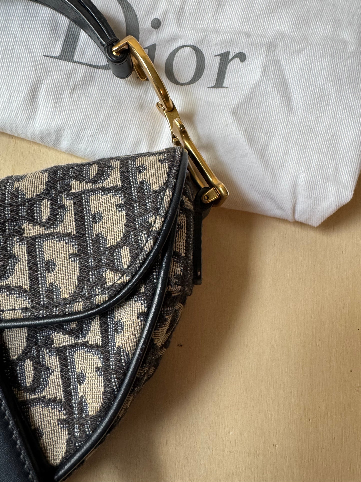 Dior Mini Saddle Jaquard